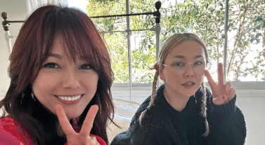 「安心感半端ない」と笑顔のツーショットにファン歓喜！！相川七瀬、PUFFY吉村由美と再会！