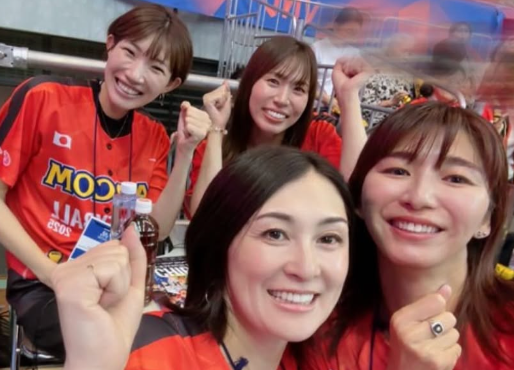 「元日本代表レジェンド」石井優希、VNL千葉大会でトーク＆観戦姿に反響！