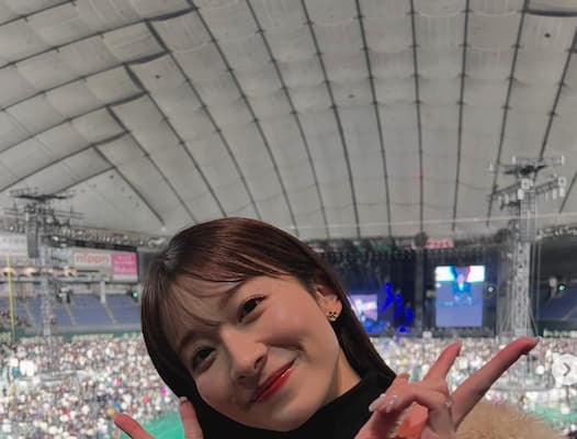 山本里菜アナ、Maroon5のライブに参戦！「サイッコーーに……」