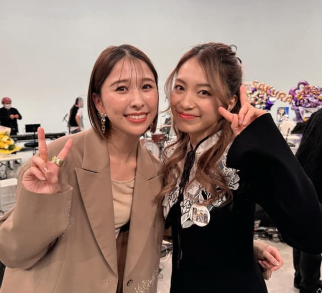 miwaがももクロ・玉井詩織との2ショットを披露「しおりんありがとう〜」