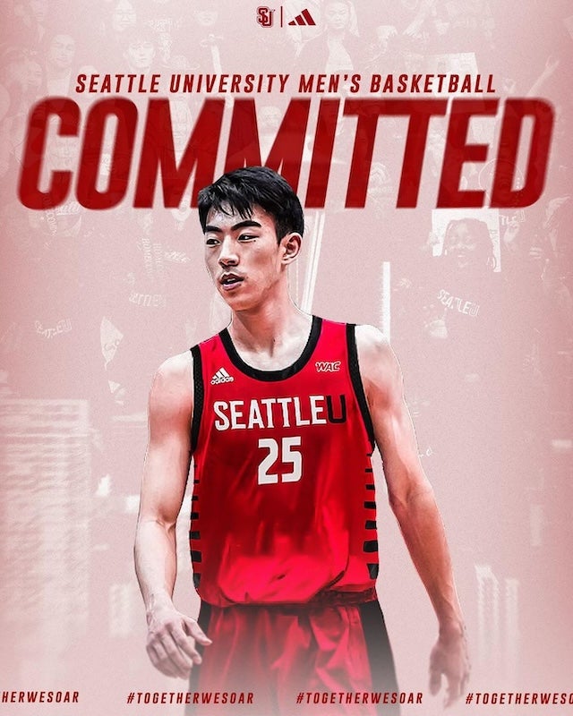 NBAグローバルアカデミー、川島悠翔がシアトル大学に進学！