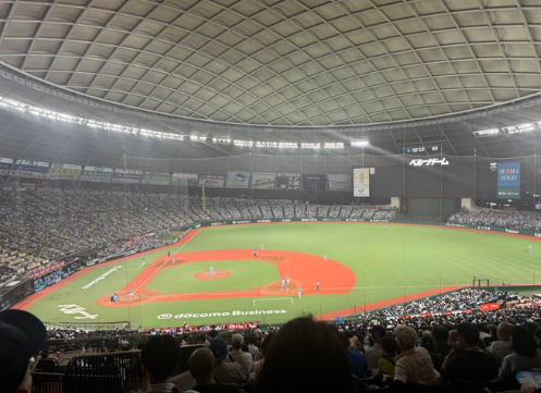 ナイツ塙が目撃したバンテリンドームの