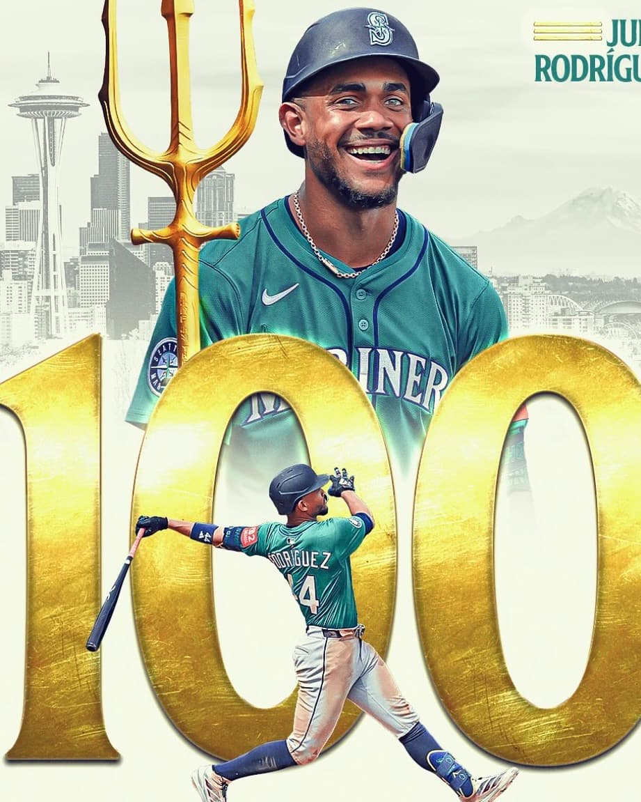 MLB 24歳が100本塁打！？マリナーズ のフリオ・ロドリゲスが通算100本塁打の快挙