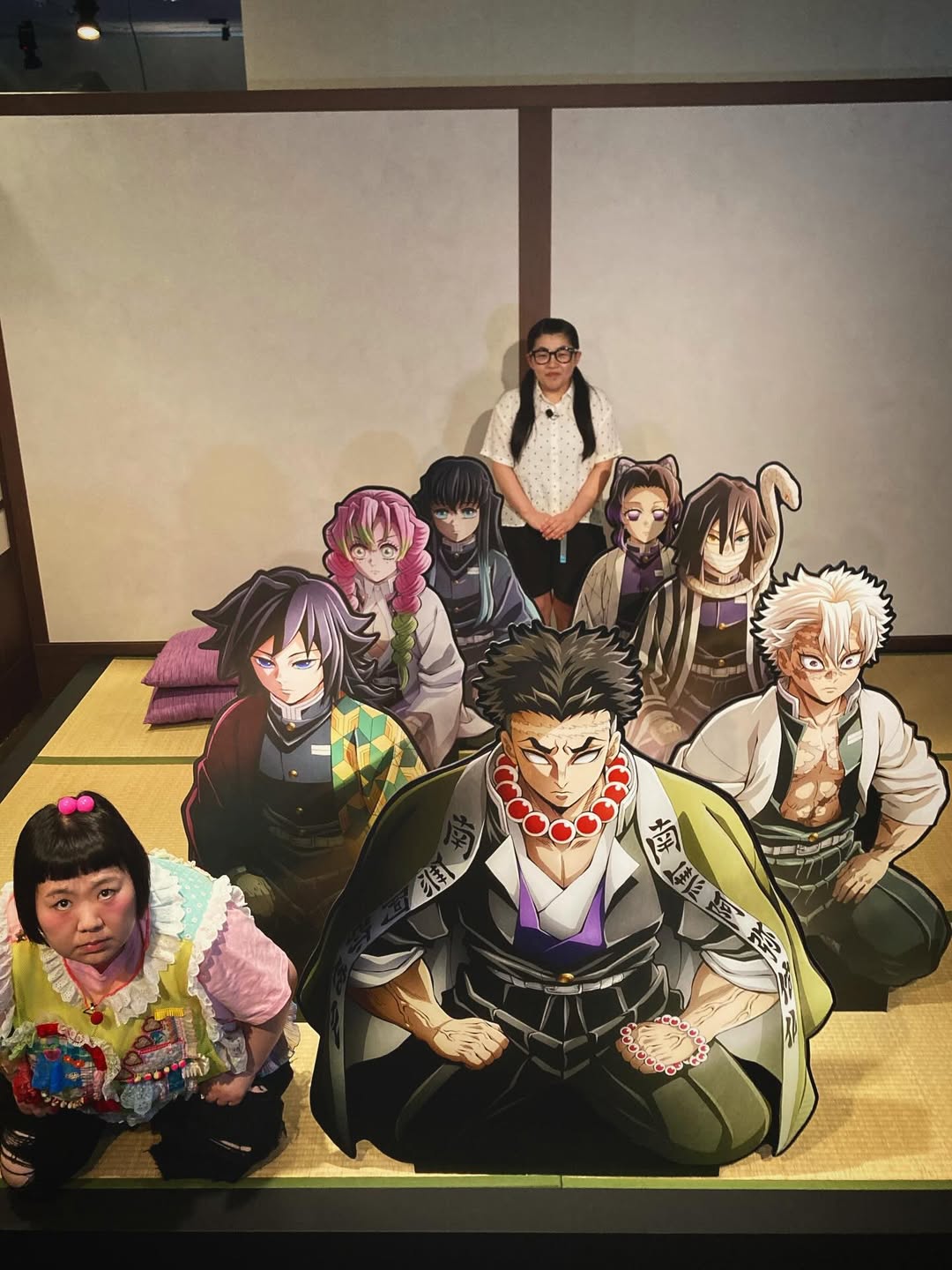 酒井藍が柱たちとともに“柱合会議”に参加！鬼滅の刃の世界観を楽しむ