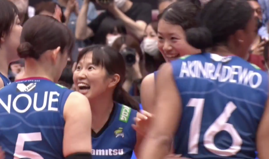 Ｖリーグ女子　東レアローズ vs. 久光スプリングス 2022/4/9【ハイライト】