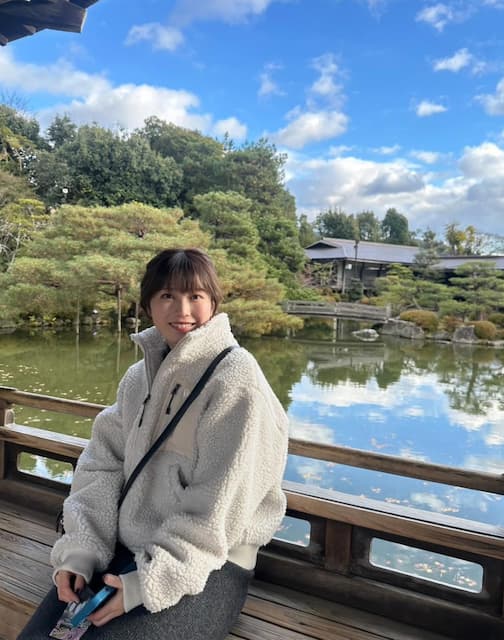 横山由依、平安神宮での“お淑やかな”オフショットを公開！