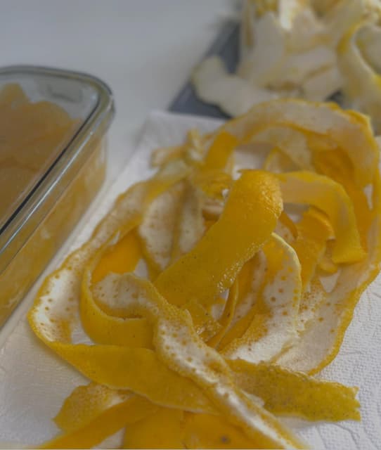 香坂みゆき、柑橘フルーツの皮を天日干しにしてお茶に入れる！