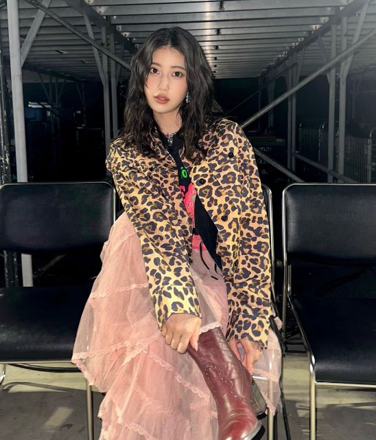 阿部なつき「ヒョウ柄ワイルド」スタイルがカッコ可愛いと話題！