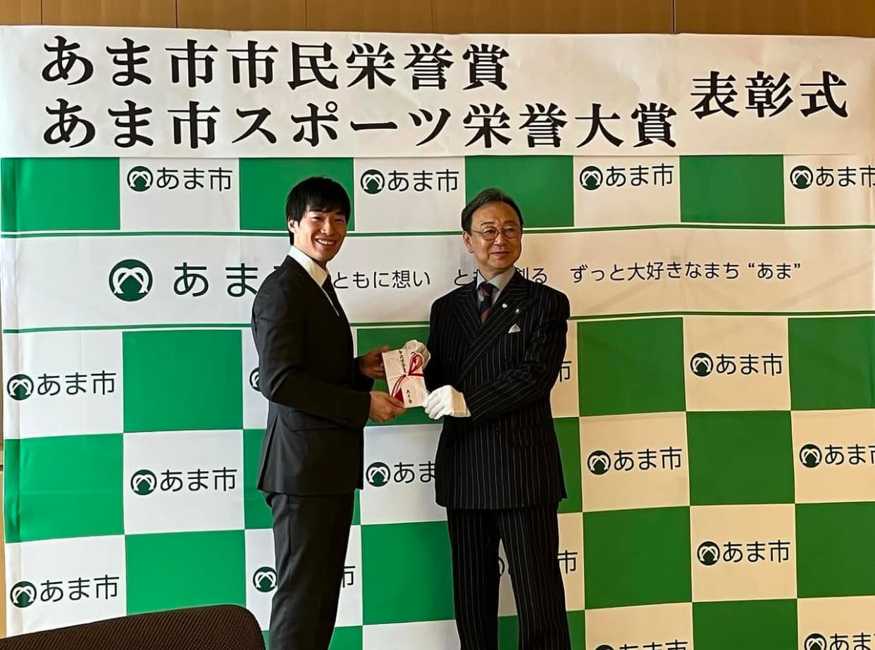 パリ五輪・エペ金の加納虹輝、愛知県あま市の