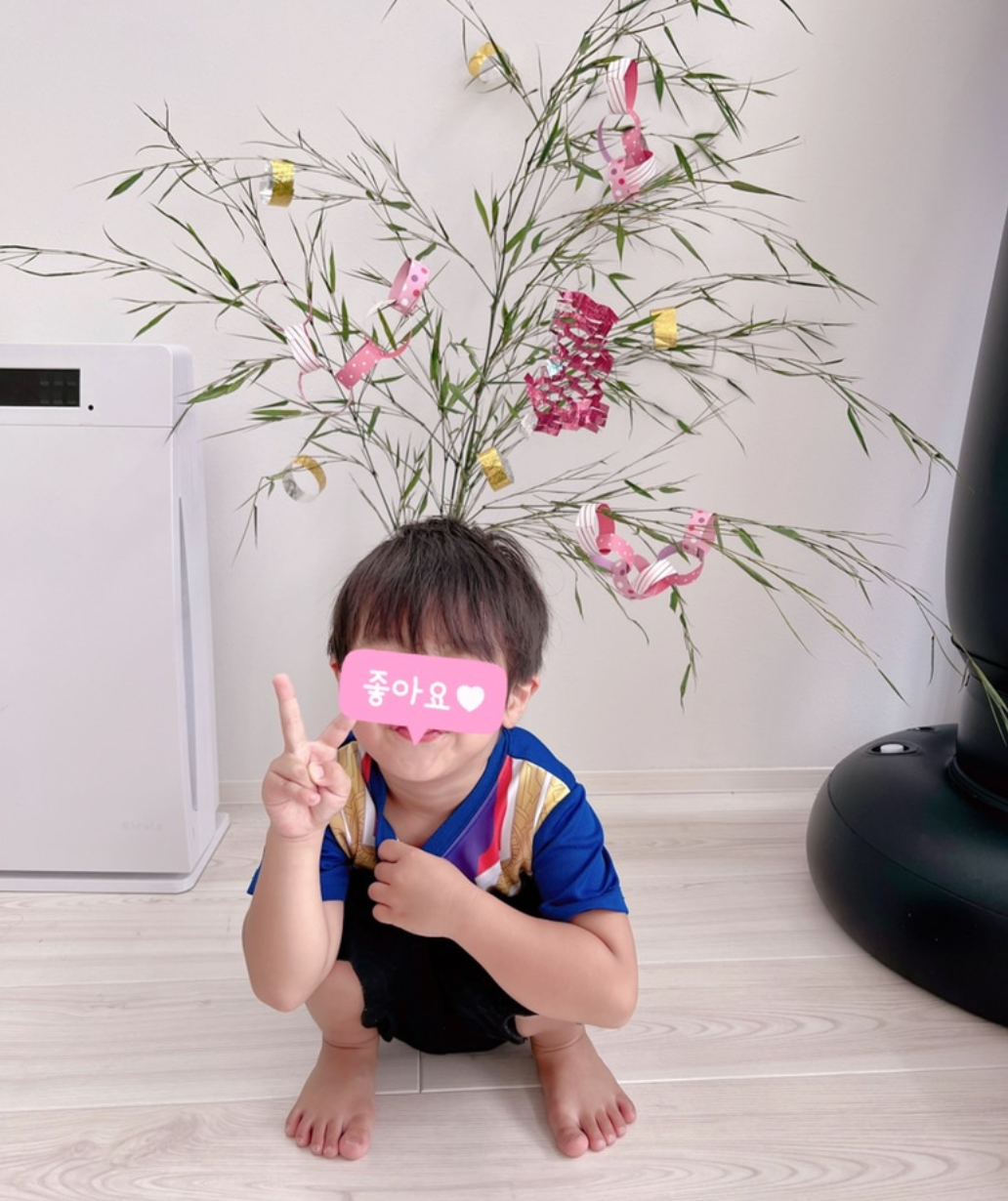 辻希美さんが杉浦太陽さんとの娘と七夕準備🎋願い事はあるのか？