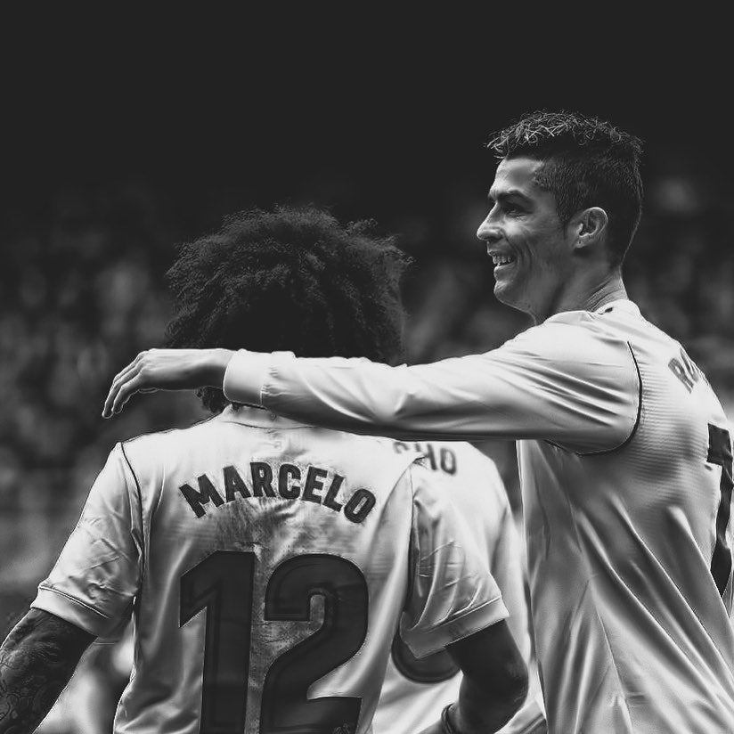 C・ロナウドがレアル退団のマルセロにエール！「サッカーがくれた兄弟だ」