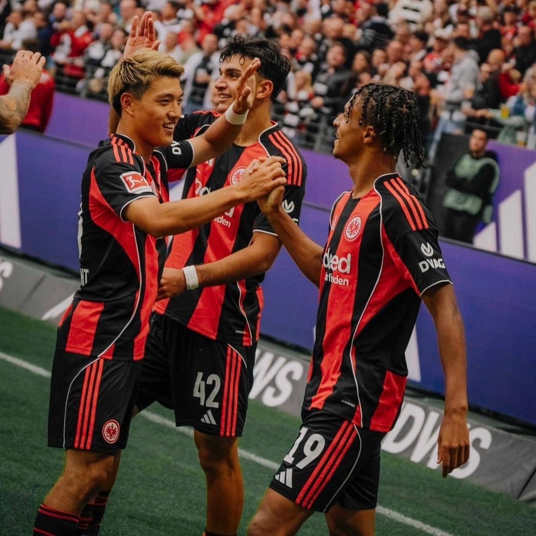 堂安律、Eフランクフルト移籍後2戦目もスタメン出場で安定のプレー！チームは4－1の大勝