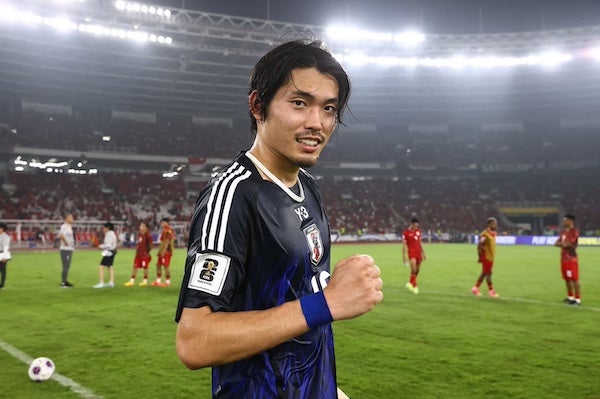 サッカー日本代表・町田浩樹「たくさんの応援ありがとうございました！」ファンに感謝を伝える