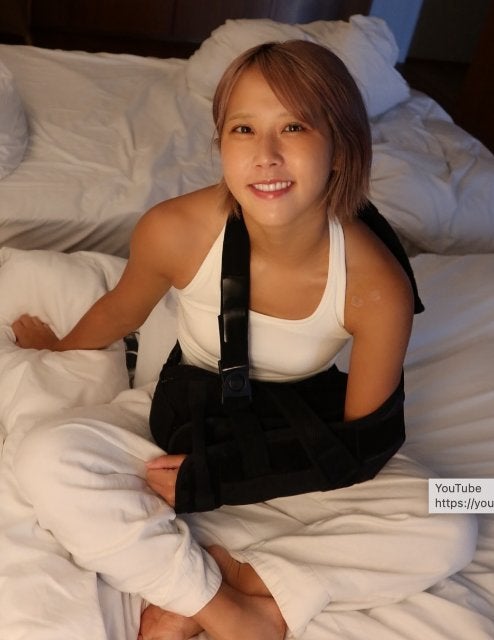 「弾丸デートin沖縄」陣在ほのか、ホテルで腕ケア＆ほっこりステイ報告