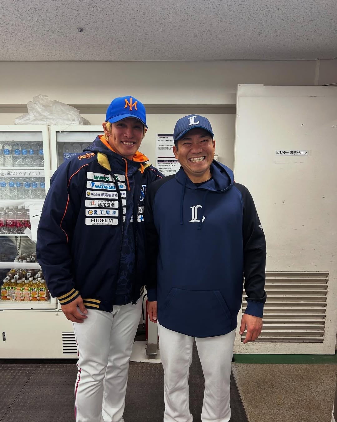 元西武・髙橋朋己　新潟BC所属のプロ野球選手と再会！「数年ぶりなのに覚えてくれていた！」