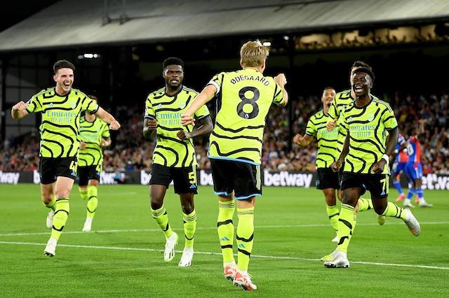 冨安所属のアーセナル キャプテンのウーデゴール チームの2連勝を喜ぶ🔥 自身も決勝点を決める活躍を見せる⚽️