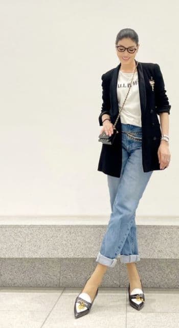 モデル アンミカ 圧巻のスタイル＆ファッションを公開！何を着ても似合う！