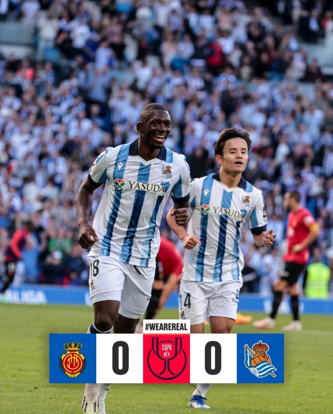 久保建英所属のレアル・ソシエダ 国王杯準決勝 スコアレスで終える
