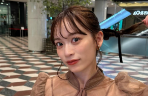 「女神降臨…！」由布菜月、結婚式お呼ばれドレス姿が「可愛すぎる」と話題に