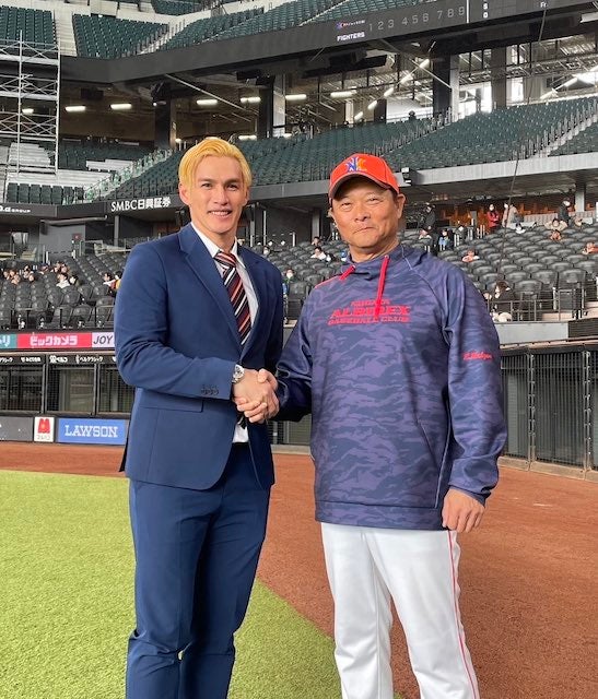 陽岱鋼がエスコンフィールドに！北海道への帰還にファン歓喜