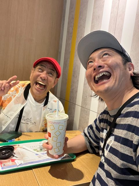 熱戦後のひととき...あのベテラン芸人とJPの2ショットが話題に