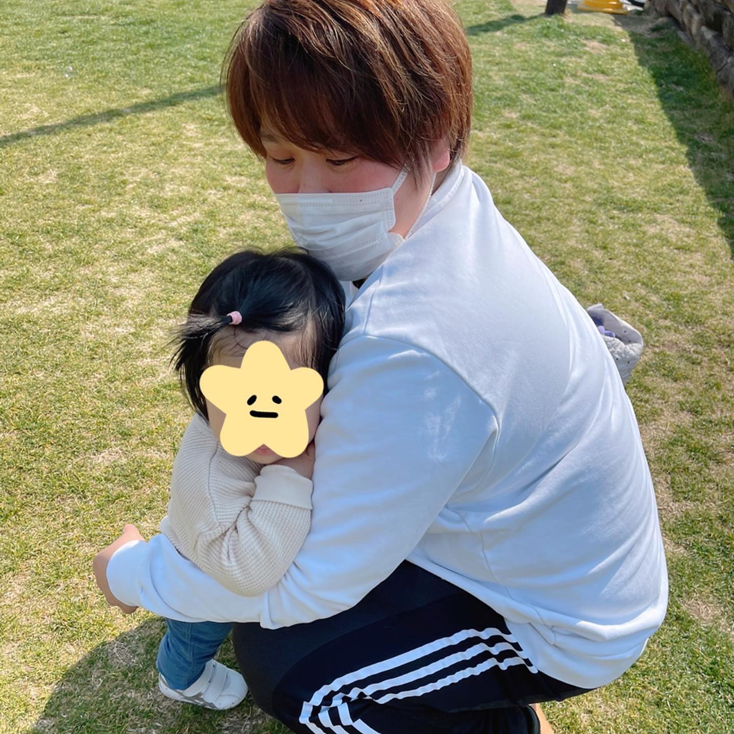 大山加奈さんの娘たちと遊ぶ杉本美香👶💕ほのぼのとした昼間の公園☀️