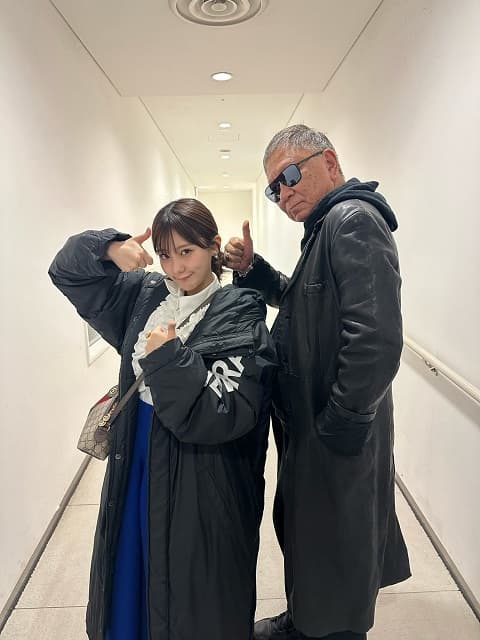 「カッコいいぜっ」田中美久があのイケオジ映画監督との2ショットを公開！