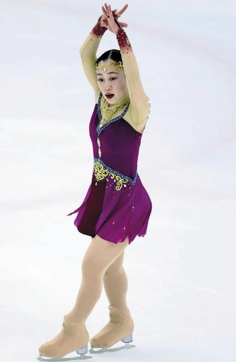 尽誠学園の横田胡幸選手、成長の舞いに笑顔の花咲く…インターハイ・フィギュア予選Ａ組