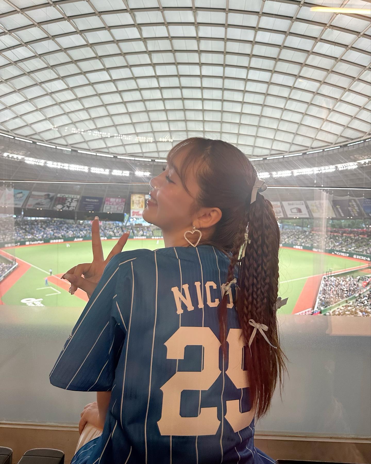 藤田ニコルが始球式に登場⚾️✨思わぬ結果に悔しさ爆発「またリベンジしたい！！！」