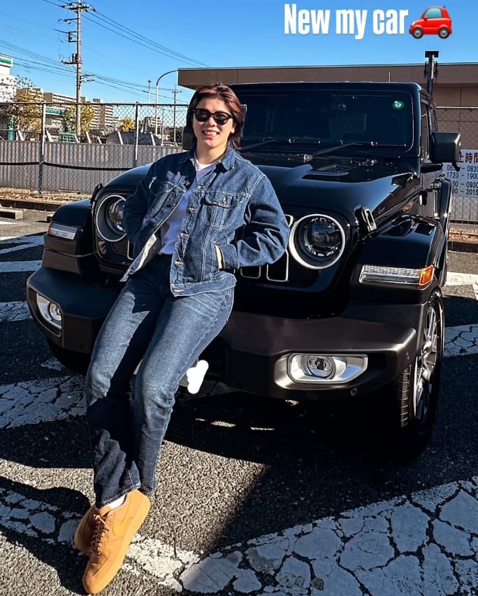 パリ五輪金メダリスト鏡優翔、”New my car