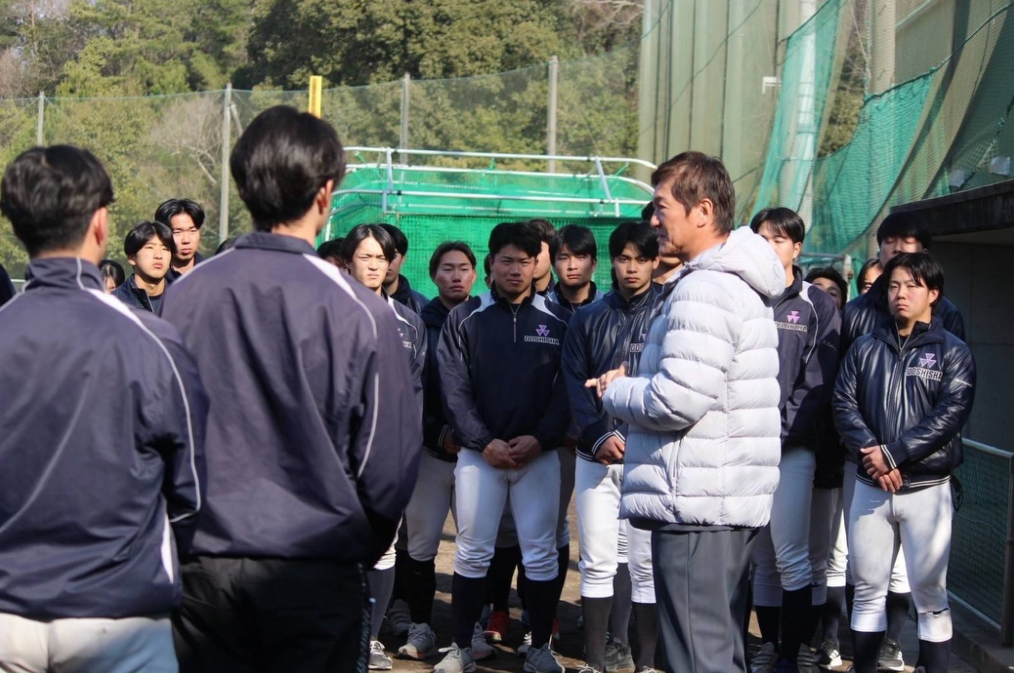 片岡篤史氏、同志社大学野球部の2026年シーズン始動を報告！「みんなええ顔して聞いてくれました」後輩たちへ熱いエール