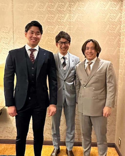 能見篤史「今日はこの2人とトークショーでした😊」神戸市内でトークショーを開催