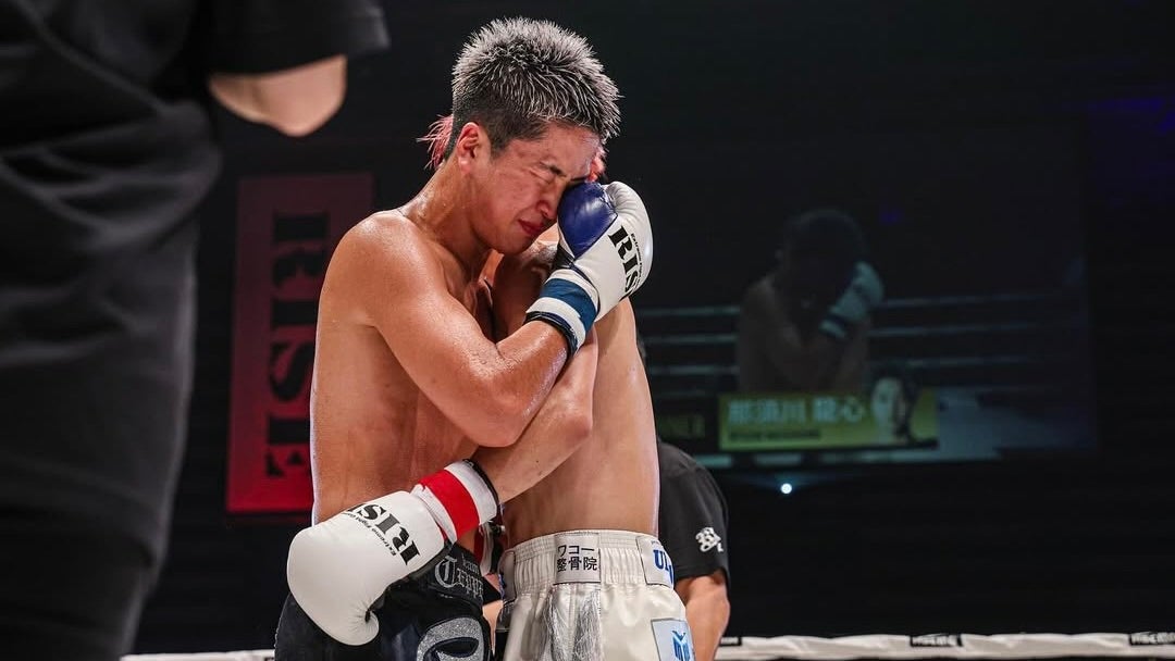 那須川龍心が判定勝ち！階級上げて初戦、成長を実感した激闘の夜