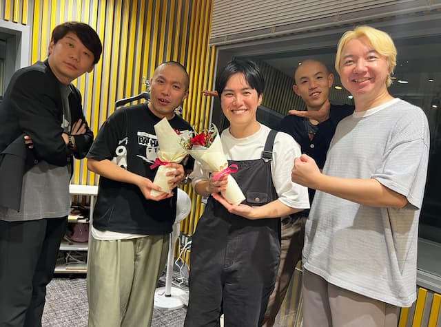 四千頭身・都築、『三四郎のオールナイトニッポン0』で“チャンピオン”と共演