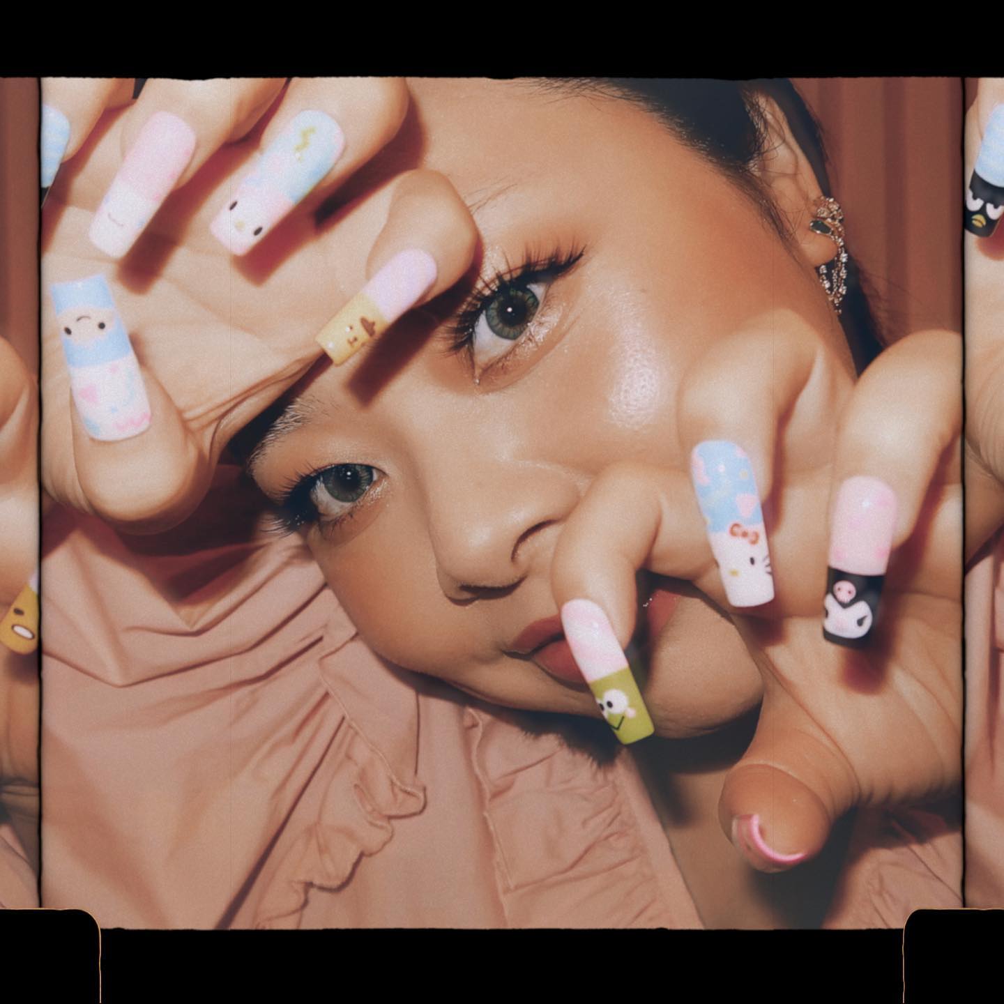 渡辺直美のネイルにあのキャラクターたちが大集合💅🎀「すんごい可愛いネイル作っていただきました！」