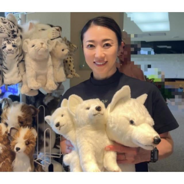 田中雅美、北海道犬ヘッドカバーに「可愛すぎます」と感激
