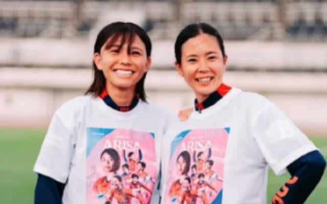 女子サッカーノジマステラの川島はるな、南野亜里沙の引退に感謝とエールを送る