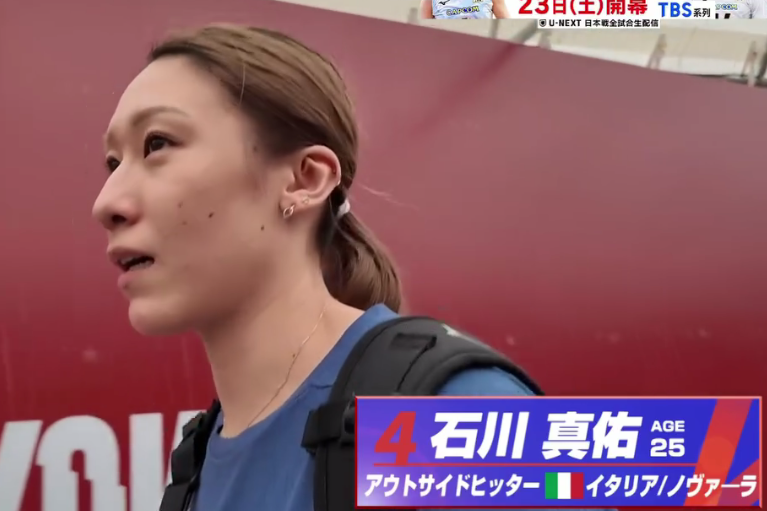 開幕まであと1日、石川真佑キャプテンは何を語るのか、開幕直前のインタビュー