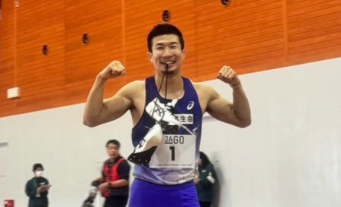 【陸上】桐生祥秀が60m6秒58で世界室内標準突破　山縣亮太との激戦制す