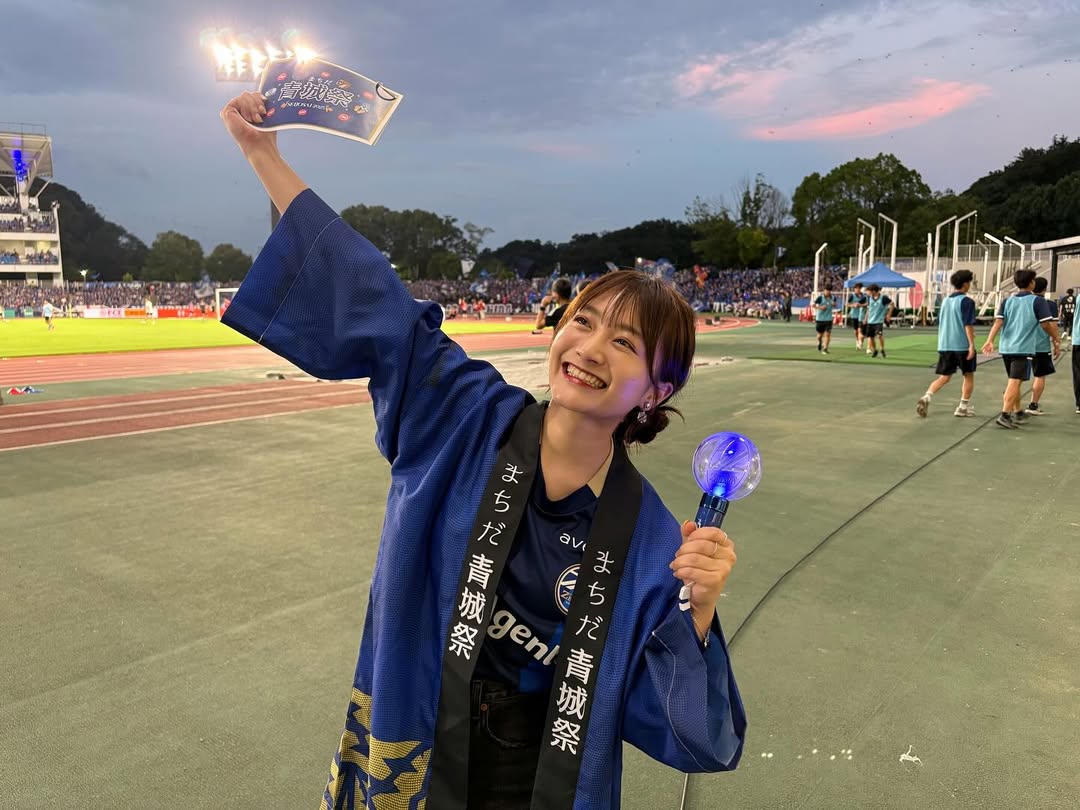 「最高っっすぎーー！！」福田愛依がFC町田ゼルビアの7連勝を祝福