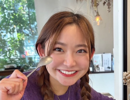 NANAMI、大好きな抹茶を堪能！ 「抹茶ソフト、最高の日」