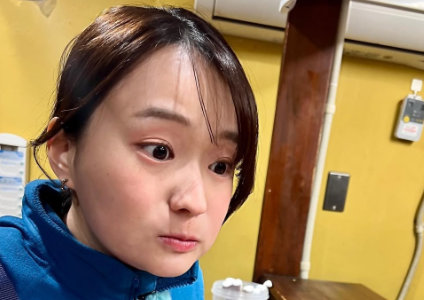 篠原梨菜アナ、早朝から絶品朝ラー！大井町で煮干し香る一杯に舌鼓