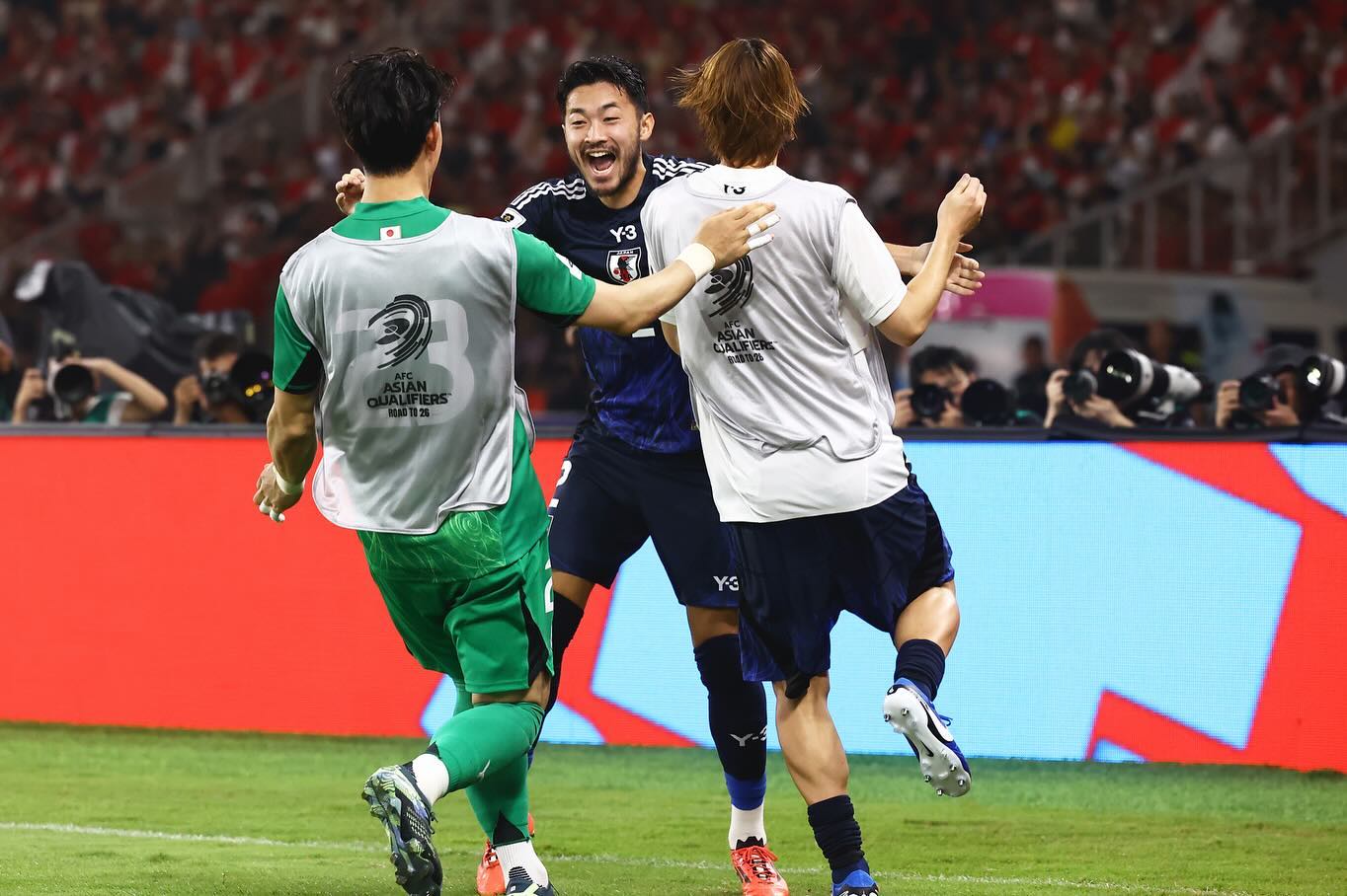 菅原由勢が中国戦勝利の喜びを投稿