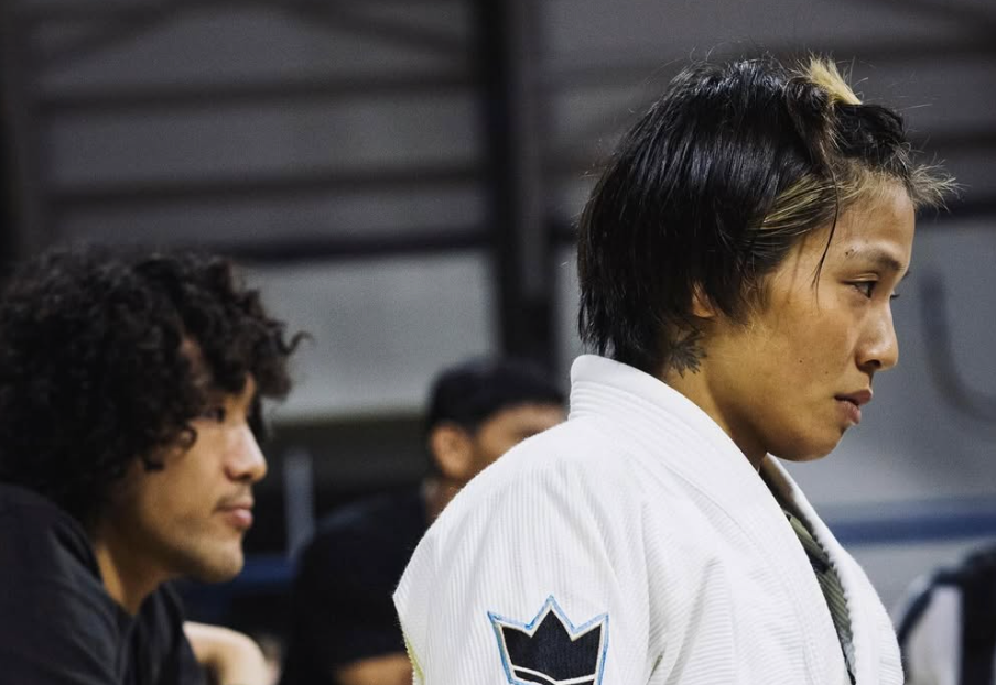 池田海南江、黒帯姿で新たな決意「自分に負けない」柔術ショット