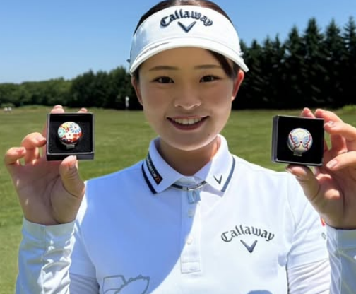 政田夢乃選手　ネームボール 政田夢乃選手 ネームボール 政田夢乃プロ サインボール 直筆サイン入り