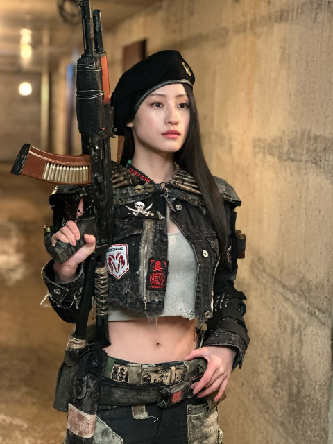 クビレキュッなミリタリーコスがカッコ可愛すぎる！美ボディグラドルの"武装女子"ショットにファン歓喜！