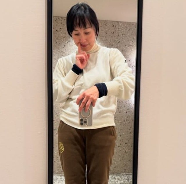 東尾理子が性能の上がったウェアとパターで快適なラウンド！