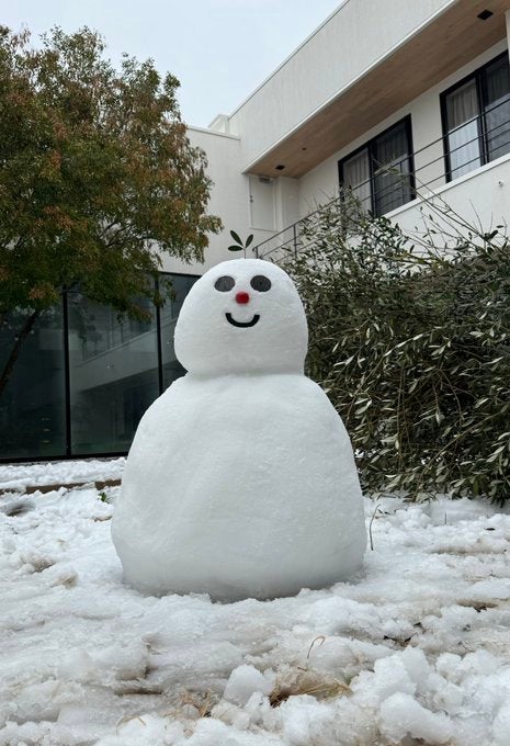 ヒカキン　“20億円ハウス”での力作に「センス高ww」「雪だるまの正解がコレになりそう！！」