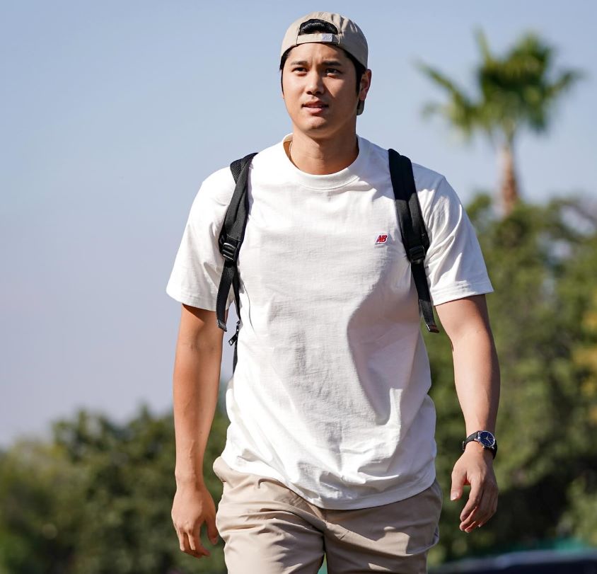 大谷翔平の首につけていたものが話題に「ネックレスしてる？」