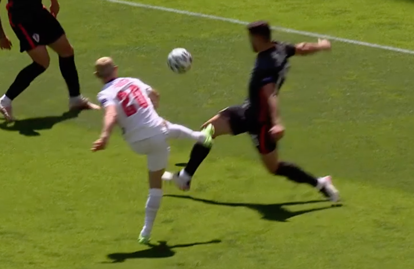 【ハイライト】UEFA EURO 2020TM サッカー欧州選手権 グループD イングランド vs. クロアチア